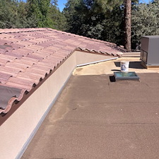 Flat-roof-cleaning-gutter-cleaning-pine-needle-removal-preventive-annual-cleaning-in-Prescott-Arizona-by-Precision-Powerwash-Services 2